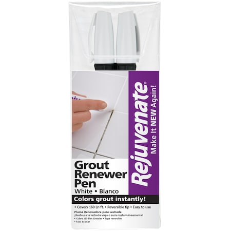 Rejuvenate Rejuvenate Grout Pen 2 pk RJ2GMW